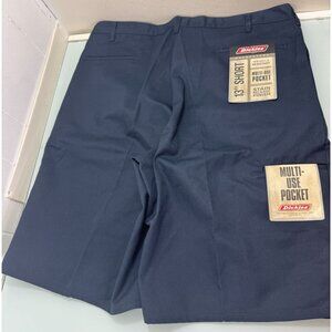 New Dickies 13" Shorts Mens 44 Relaxed Fit Navy Blue Workwear Utility NWT
